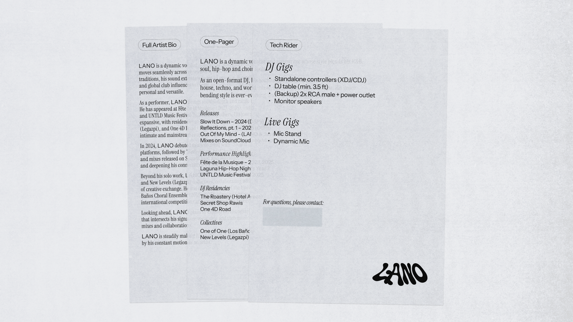 LANO - Project showcase 4